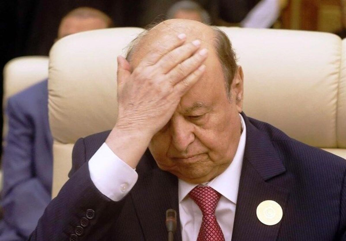 کناره‌گیری منصور هادی رئیس جمهور فراری یمن از قدرت