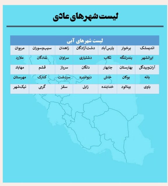 افزایش تعداد شهر‌های قرمز کرونایی/۵۵ شهر در وضعیت قرمز