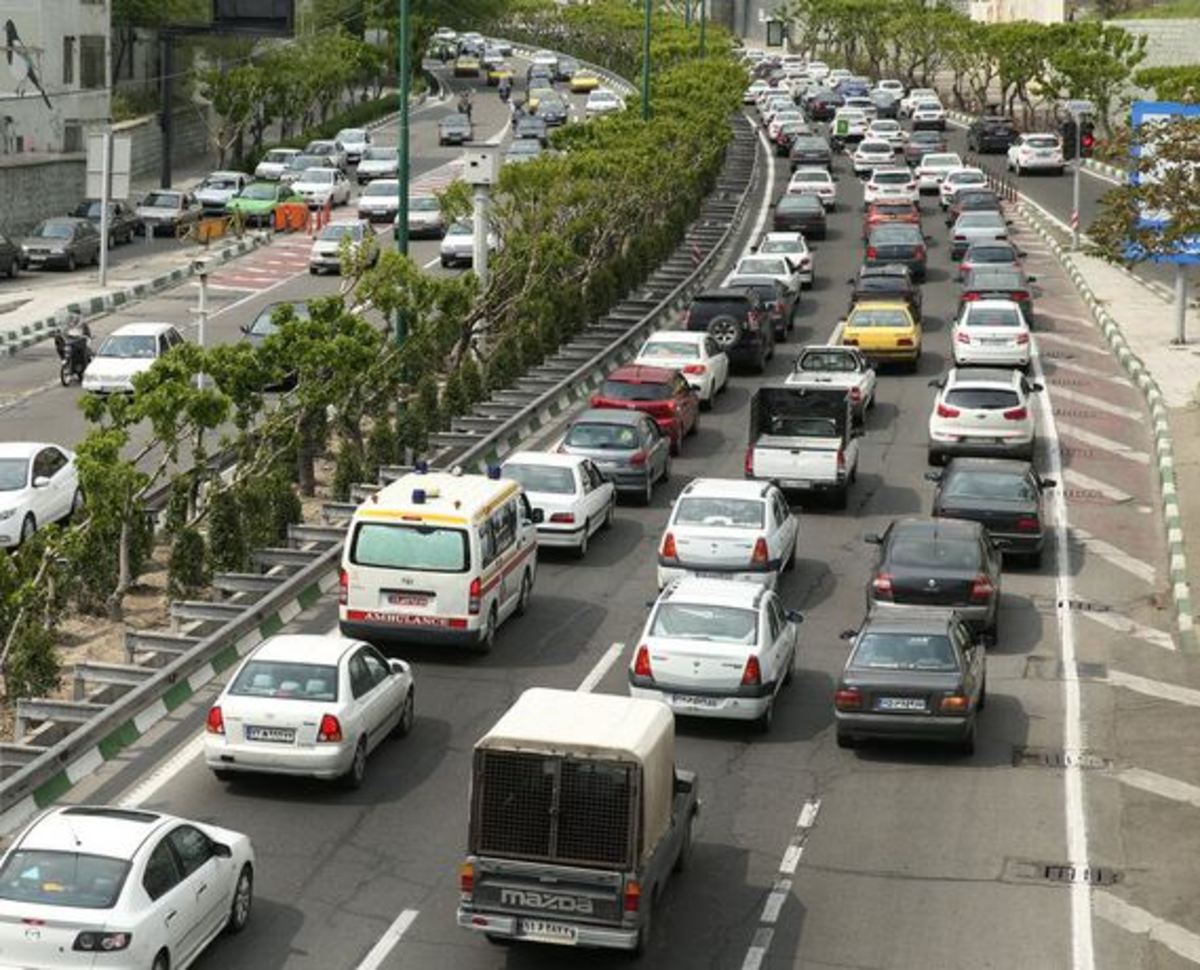 ترافیک صبحگاهی در پایتخت