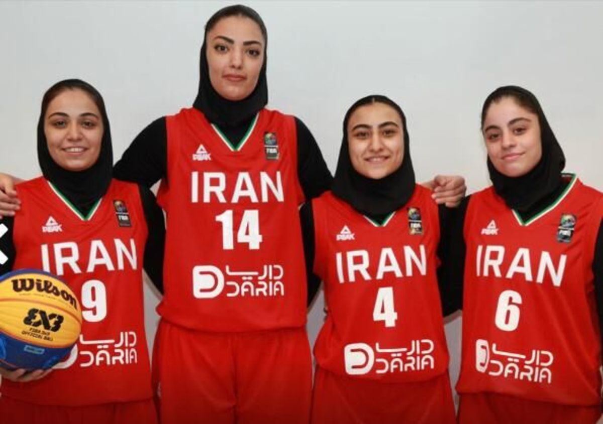 صعود دختران ایران به نیمه نهایی انتخابی جام جهانی بسکتبال سه به سه