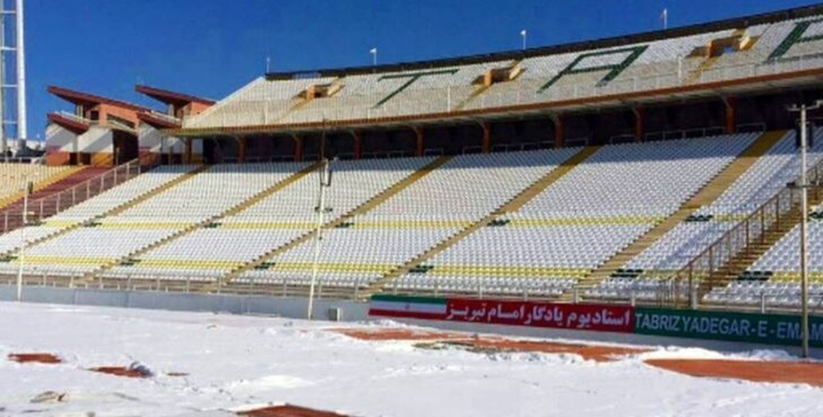 تراکتور-استقلال در سرمای منفی ۴ درجه