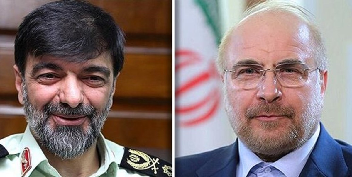 قالیباف: مجلس آماده همکاری برای تقویت جایگاه سازمانی فرماندهی انتظامی است
