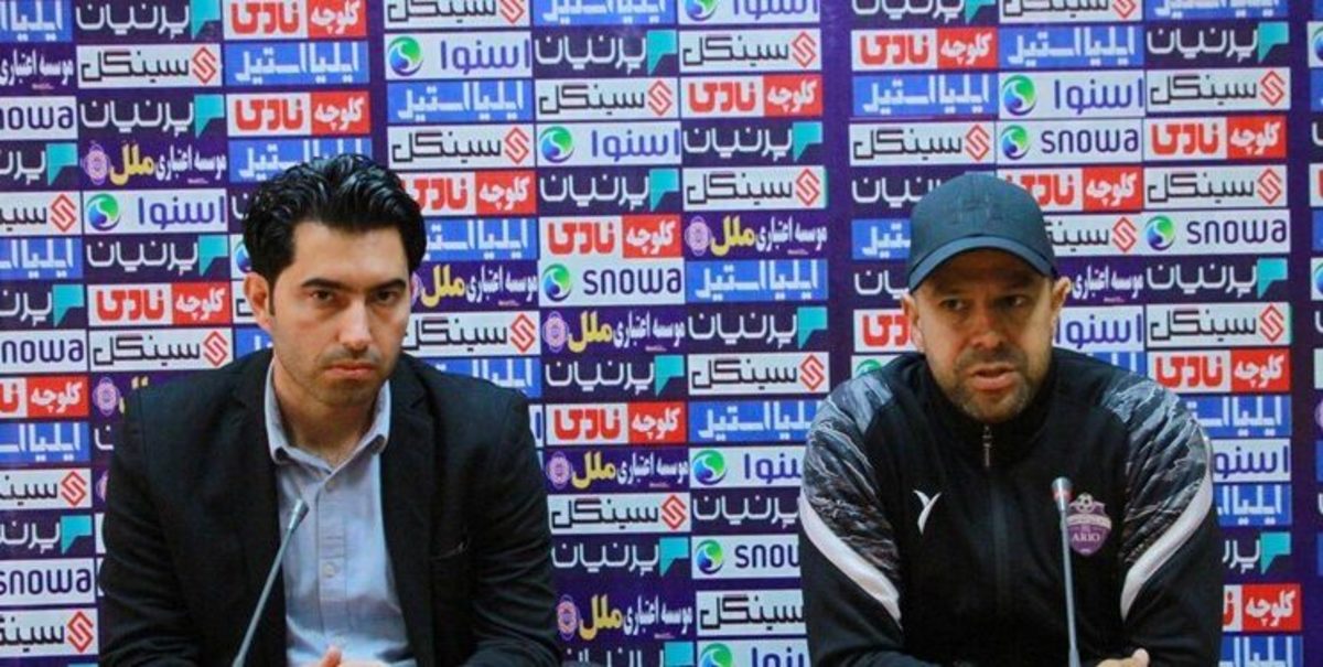 سرمربی آریو: فوتبالی که تماشاگر ندارد اصلا روح ندارد!
