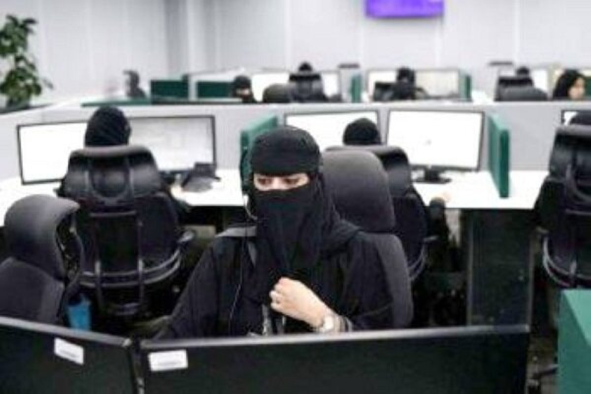 چند درصد زنان عربستانی وارد بازار کار شدند؟