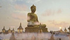 ساخت بزرگترین مجسمه بودای جهان در بالای کوه بوکور