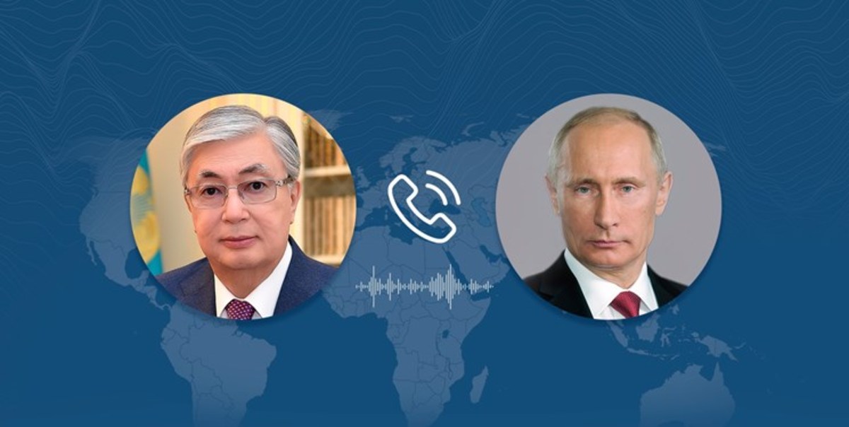 تماس تلفنی رؤسای جمهور قزاقستان و روسیه؛ همکاری راهبردی محور گفتگو