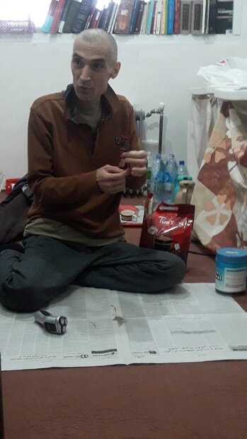 تکذیب ادعای اعتصاب غذا فرهاد میثمی + عکس