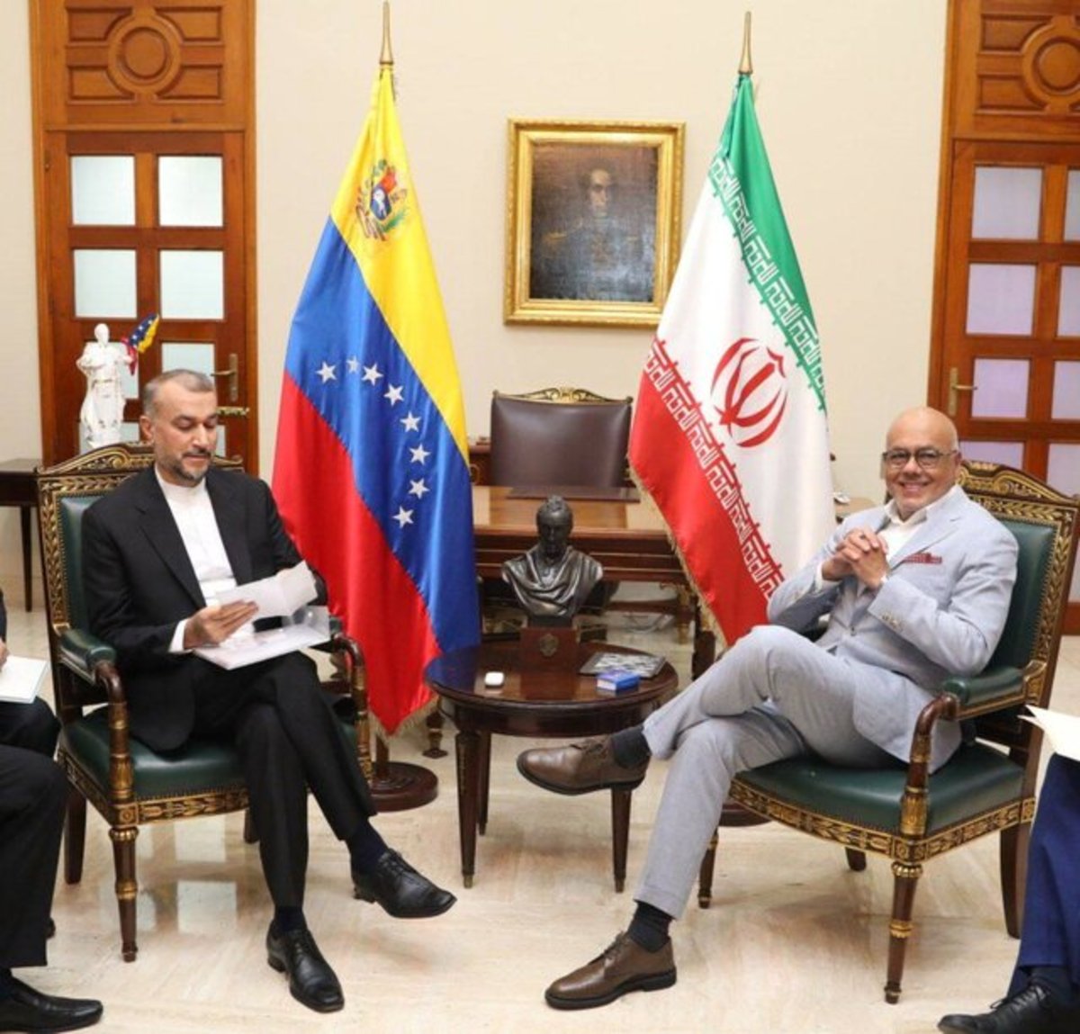 رایزنی امیرعبداللهیان با رئیس مجلس ملی ونزوئلا