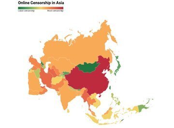 رنکینگ ایران در فیلترینگ؟ کدام کشور‌ها دسترسی آزادانه‌تری به اینترنت دارند؟