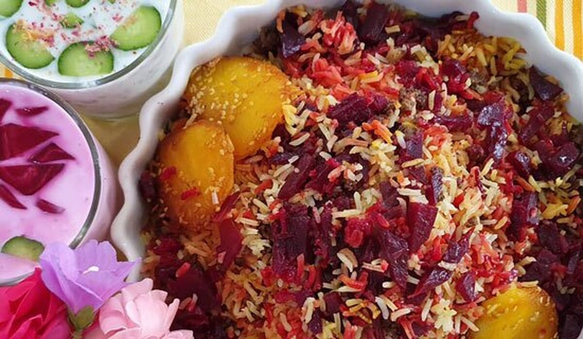 طرز تهیه لبو پلو، یک غذای خوش رنگ و لعاب