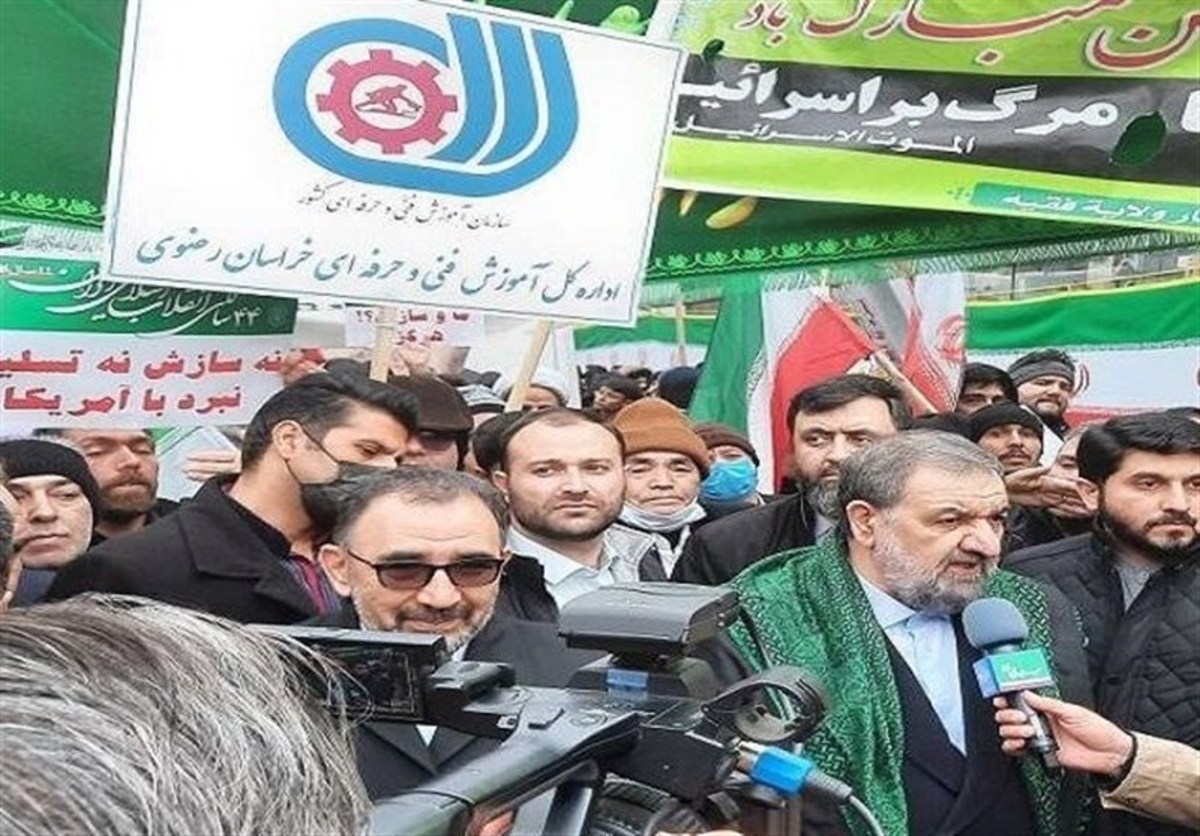 محسن رضایی: مردم امروز پاسخ محکمی به فتنه‌ها و توطئه‌های دشمنان دادند