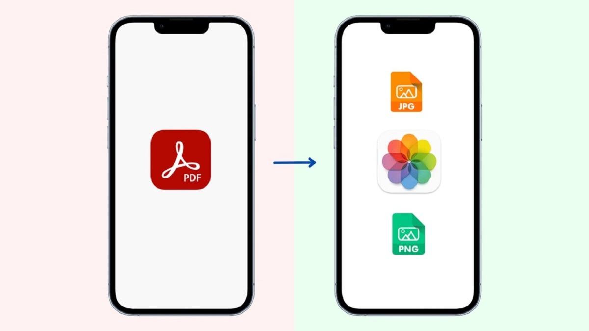 مراحل تبدیل فایل PDF به JPG فقط با گوشی