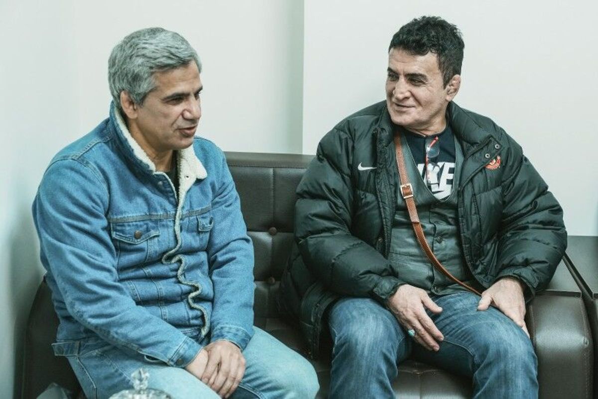 جمع بزرگان در هیئت کشتی استان تهران