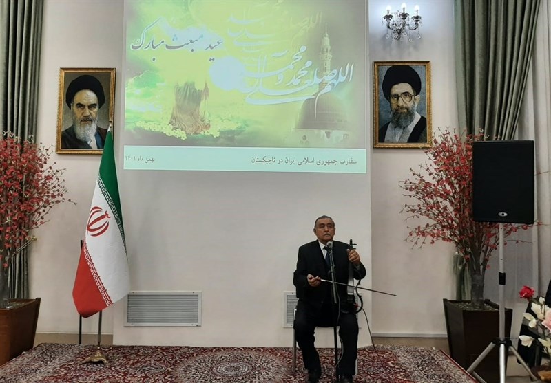 برگزاری جشن مبعث پیامبر اسلام (ص) در سفارت ایران در تاجیکستان
