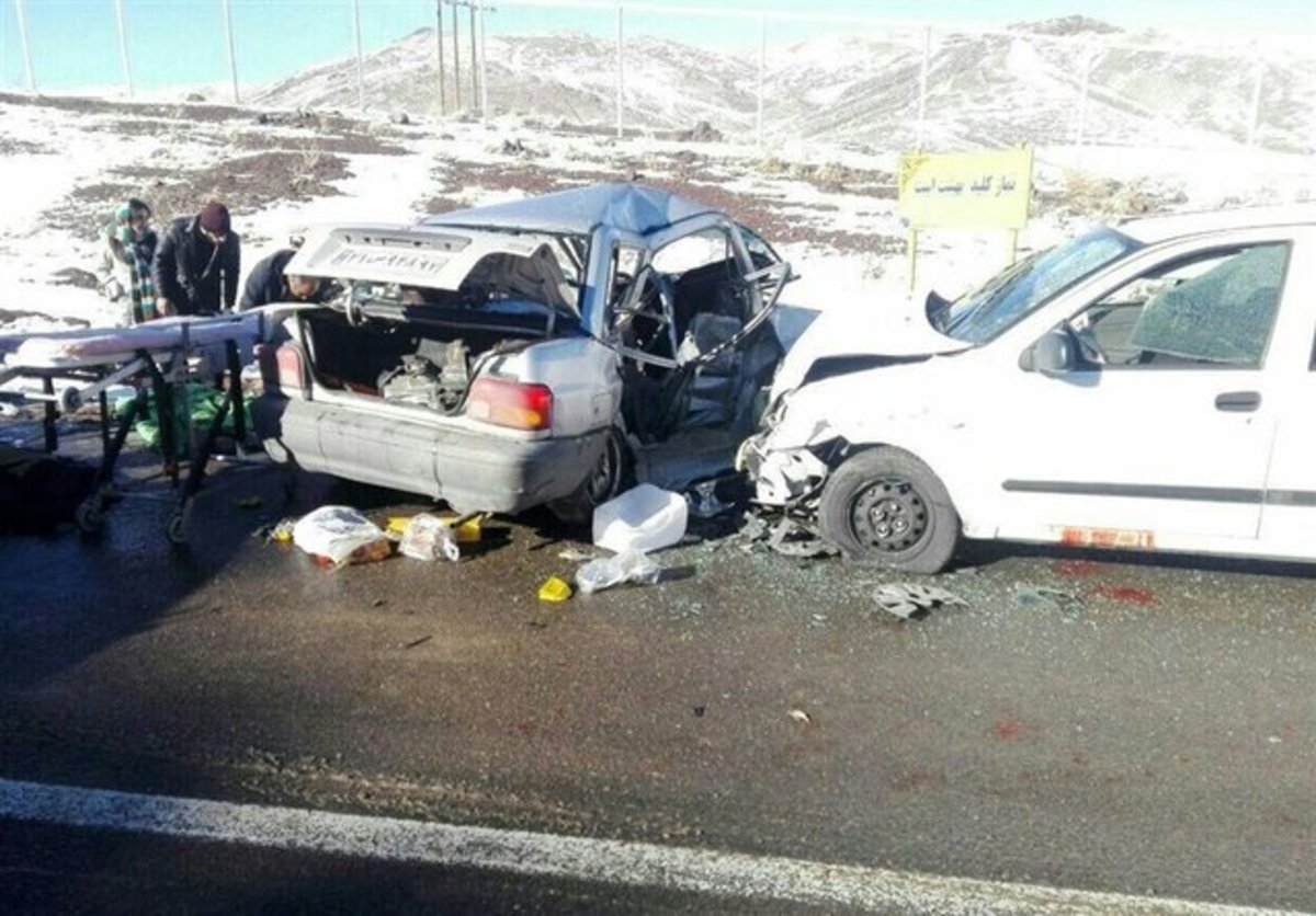۲ فوتی در حادثه واژگونی خودرو در آزادراه قزوین- زنجان