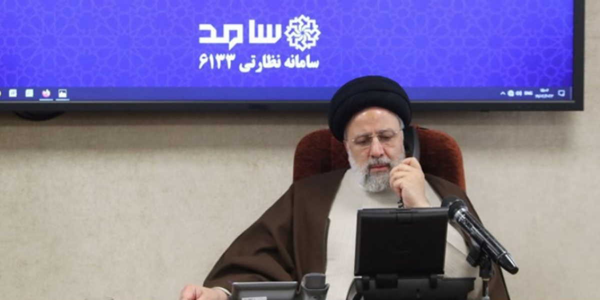 رئیسی در مرکزارتباطات مردمی ریاست‌جمهوری حضور یافت + تصاویر