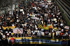 ده‌ها هزار معلم پرتغالی در لیسبون تظاهرات کردند
