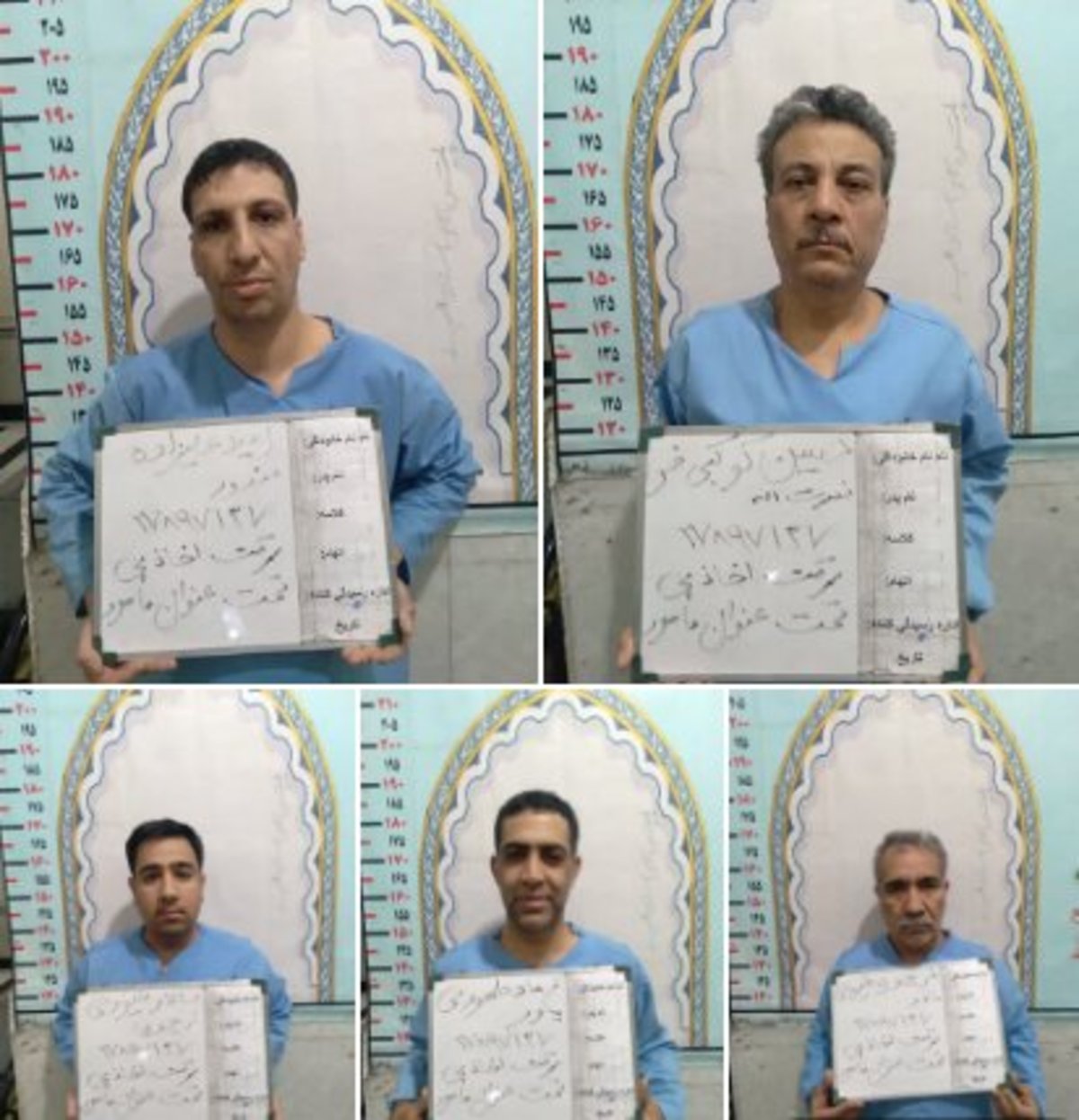 انتشار تصویر پنج سارق مامورنما برای شناسایی شکات