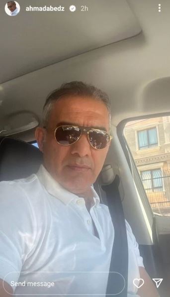 احمدرضا عابدزاده جدی‌تر از همیشه در یک خودروی لاکچری + عکس
