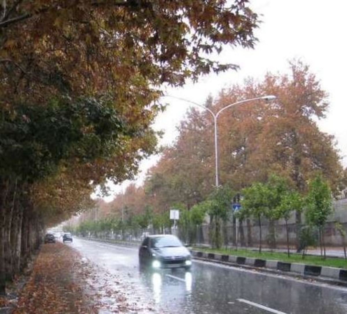 شدت بارش‌های رگباری در خراسان رضوی