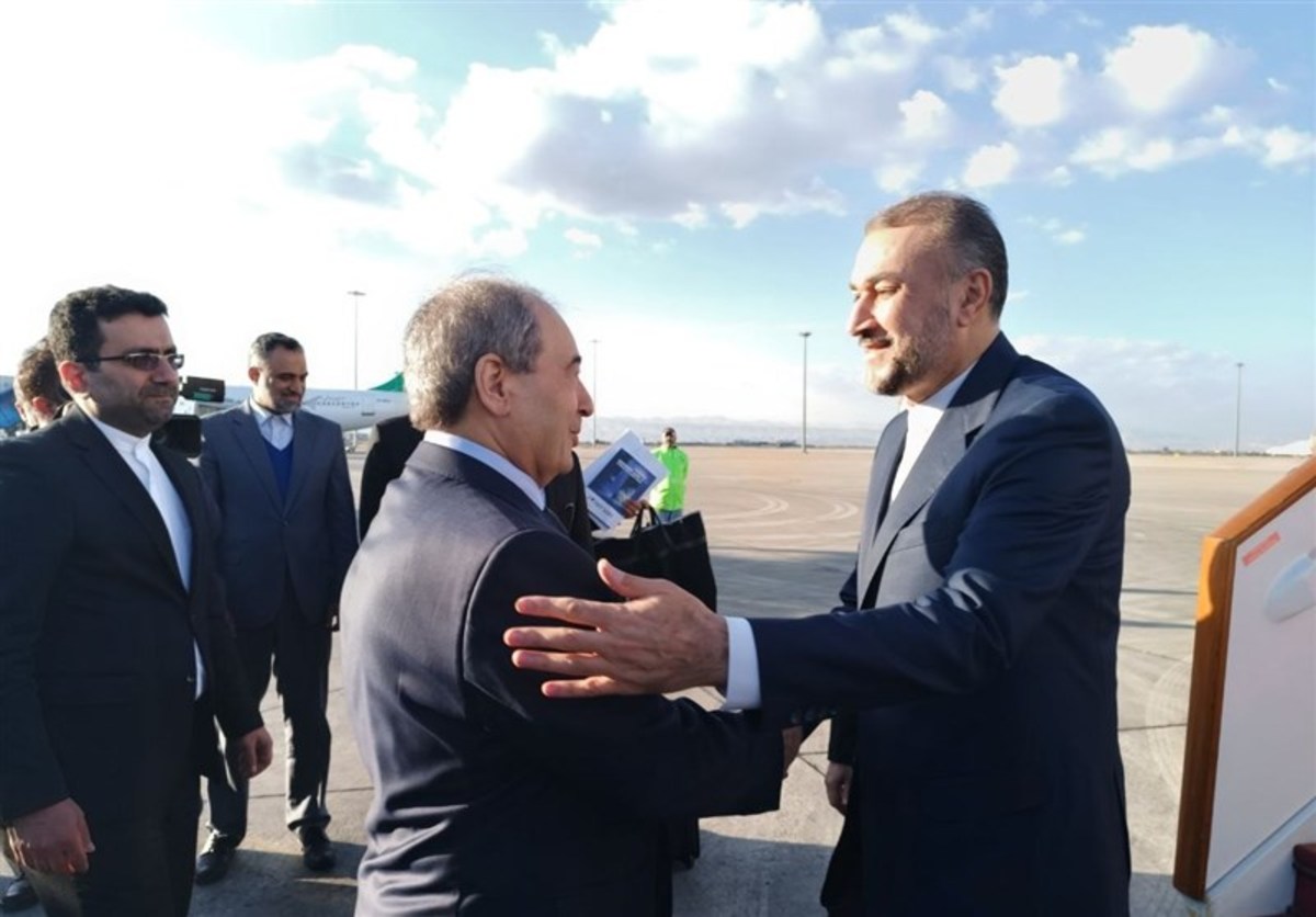 امیرعبداللهیان وارد دمشق شد