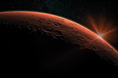 غروب خورشید از مریخ چه شکلی است؟