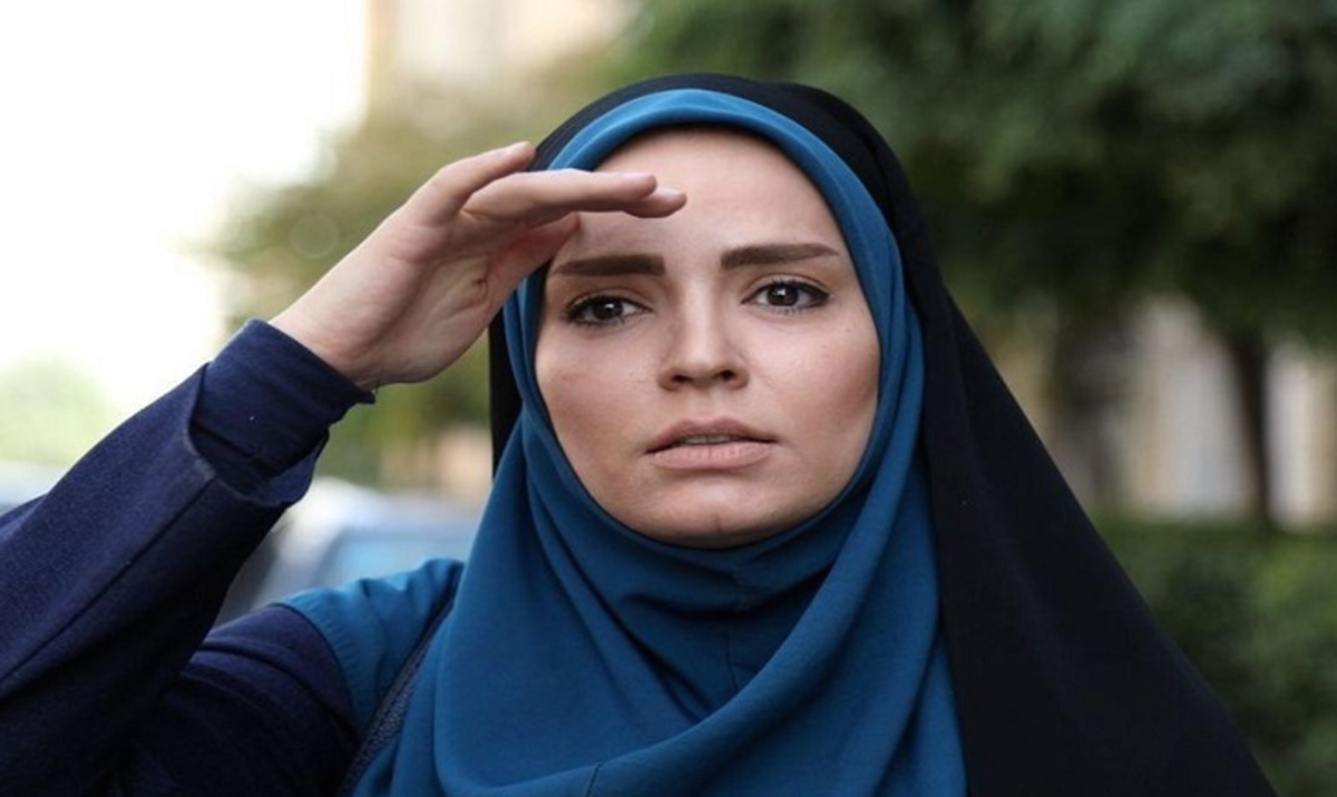 تریپ بیژامه طور خانم بازیگر در بندرعباس +عکس