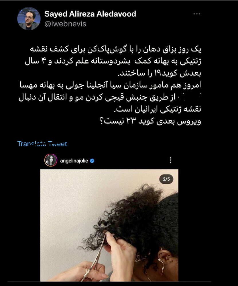 چه چیزی در پشت پرده کمپین مو‌های بریده آنجیلنا جولی نهفته؟