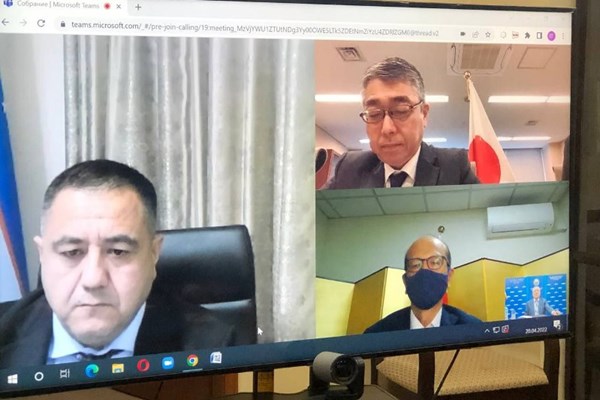 افغانستان محور رایزنی مقامات ازبکستان و ژاپن