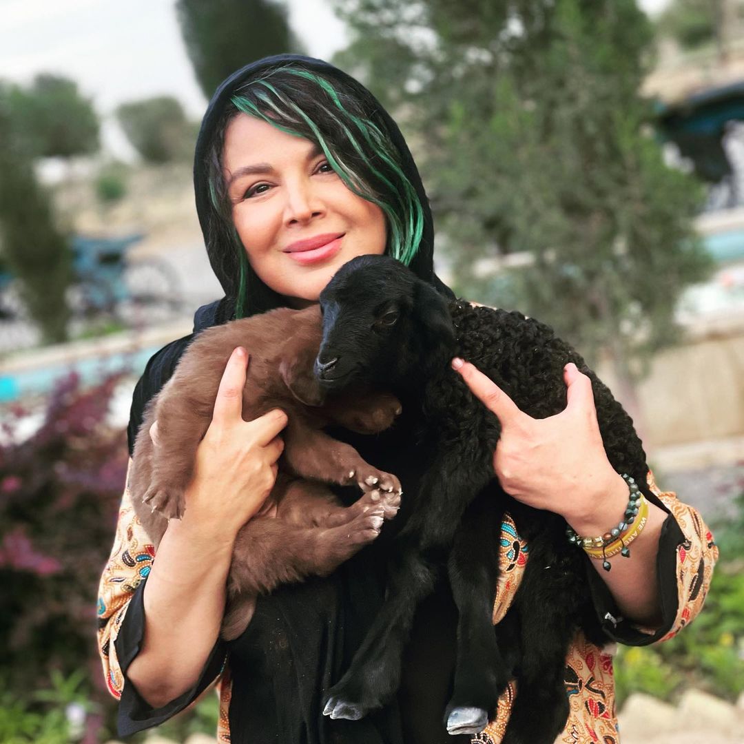 انگیزه جهانی شهره سلطانی با مو‌های سبز چمنی + عکس