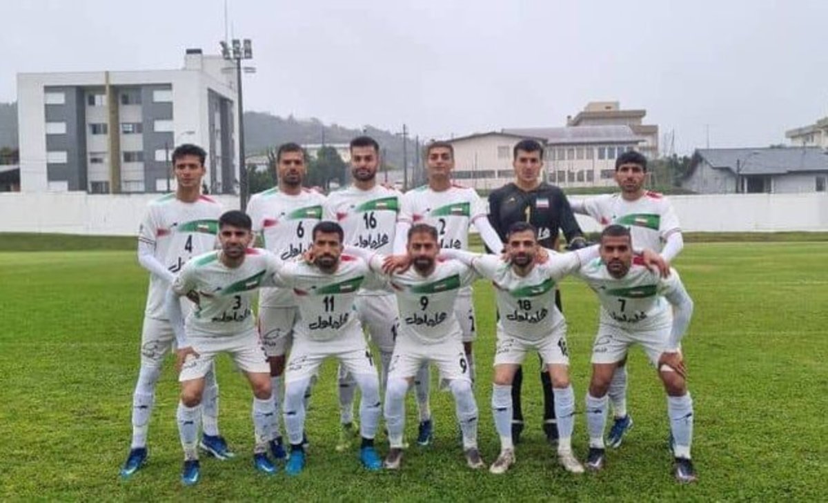 دومین پیروزی فوتبالیست‌های ناشنوا برابر هلند زیر بارش شدید باران