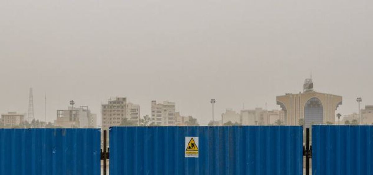 نفوذ گرد و غبار به خوزستان از امروز