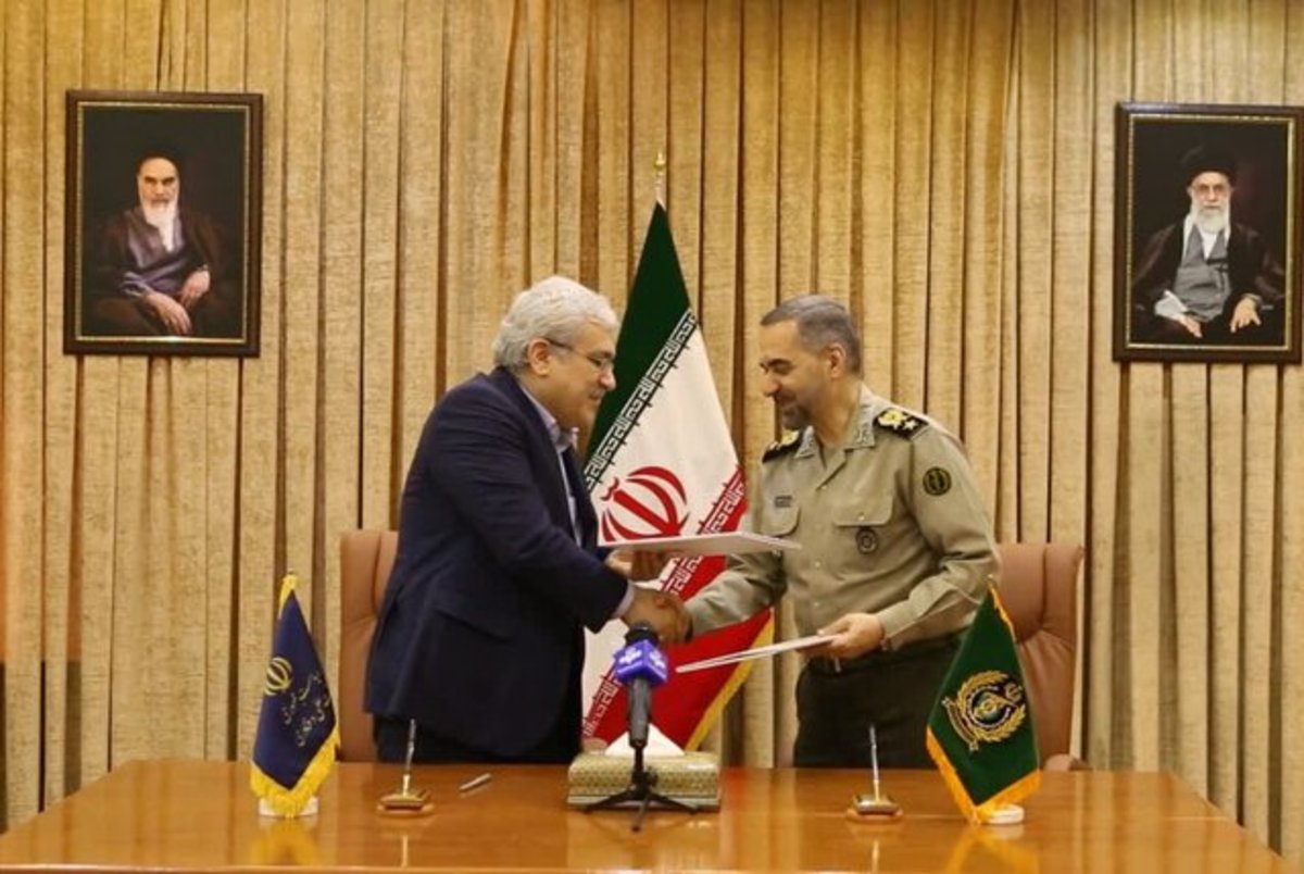 امضای تفاهم نامه همکاری وزارت دفاع و بنیاد ملی نخبگان