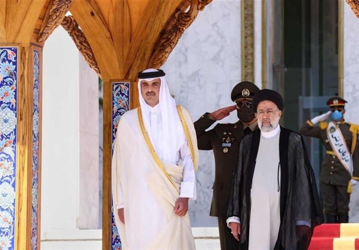 امیر قطر: در خصوص امنیت منطقه با رئیس‌جمهور ایران گفتگو کردم