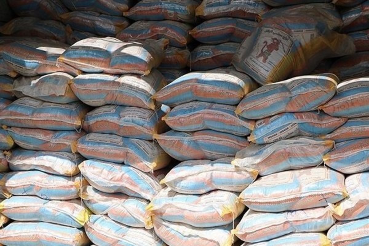 کشف ۲۵ تن برنج احتکار شده در بیرجند