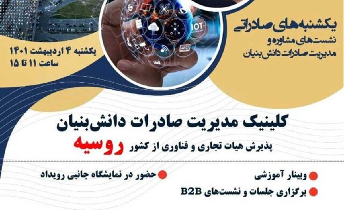 پذیرش هیات تجاری و فناوری از کشور روسیه