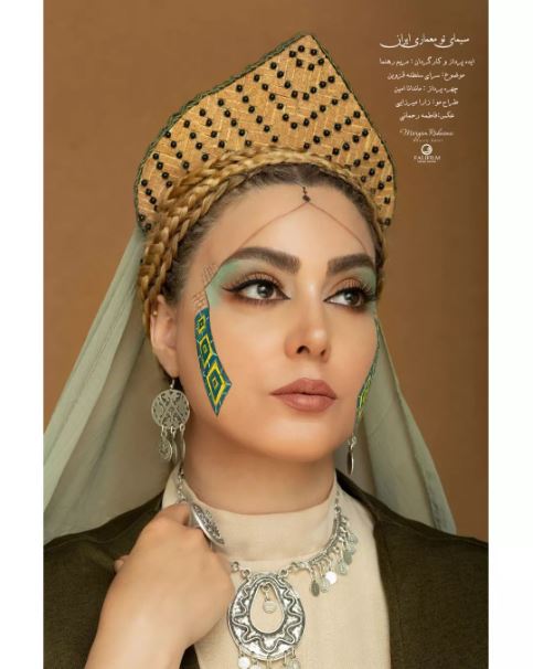 استایل و گریم قجری نیلوفر شهیدی استایل و گریم قجری نیلوفر شهیدی