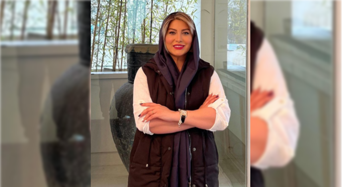 تتوی زیبای دختر فریبا نادری ونگاه معصومانه اش