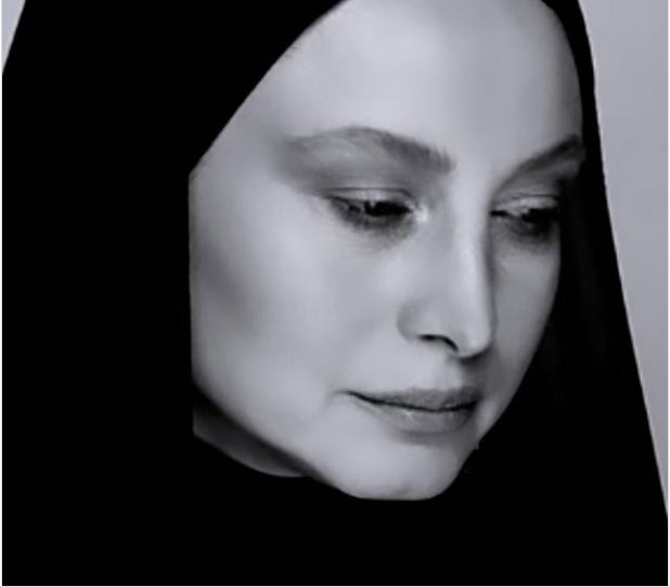 پرتره سیاه سفید از چهره غمگین مریم کاویانی