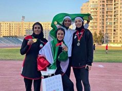 رقابت‌های بین‌المللی دوومیدانی آذربایجان/ پایان نخستین روز با کسب دو طلا و دو نقره