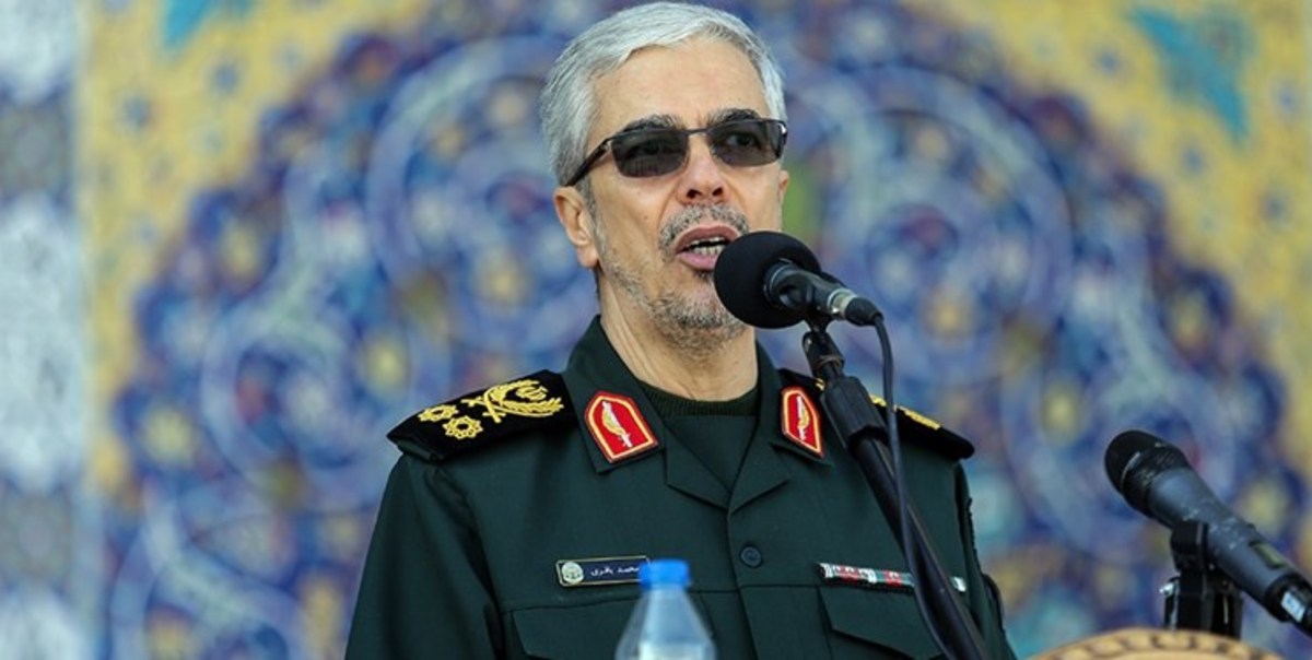 سرلشکر باقری: هیچ وقت تهدید را کوچک نمی‌گیریم