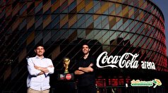 کاسیاس و کاکا در جزیره کیش/ فیفا از تور جام جهانی رونمایی کرد