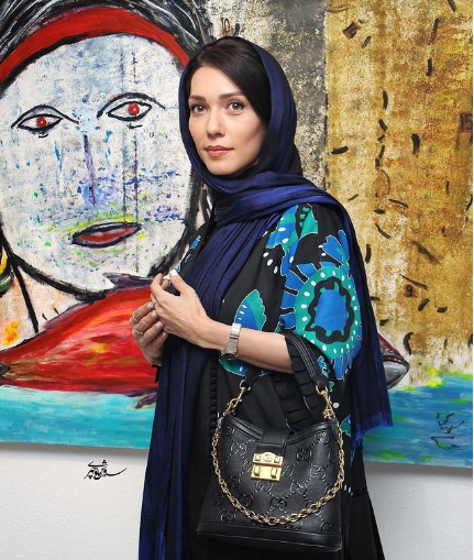 شهرزاد کمال زاده با کیفی از برند گوچی