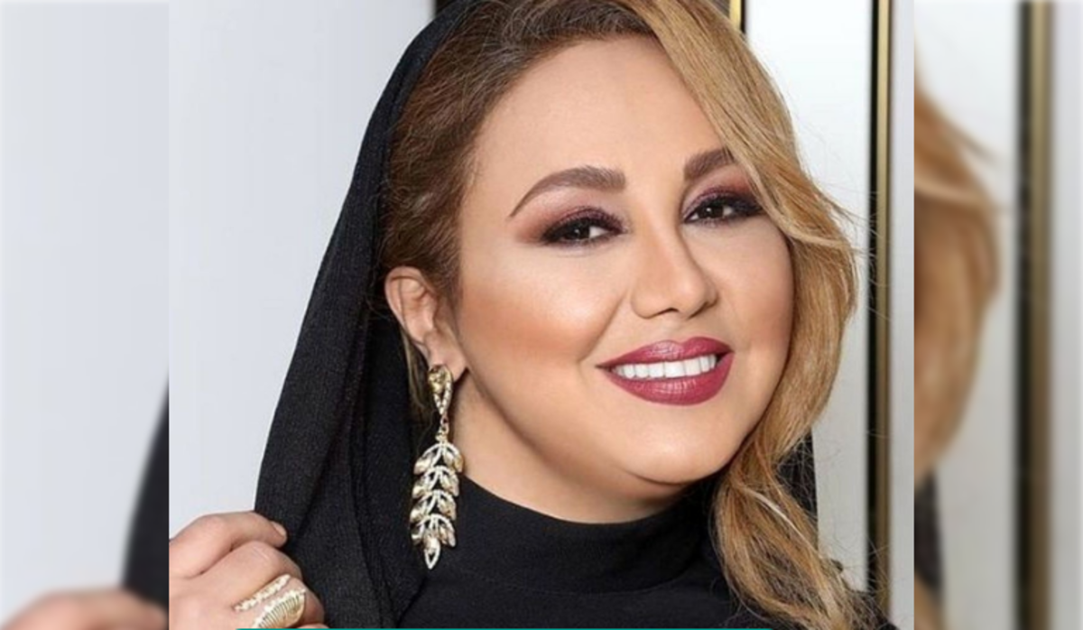 ارایش غلیظ و لباس پر زرق و برق بهنوش بختیاری
