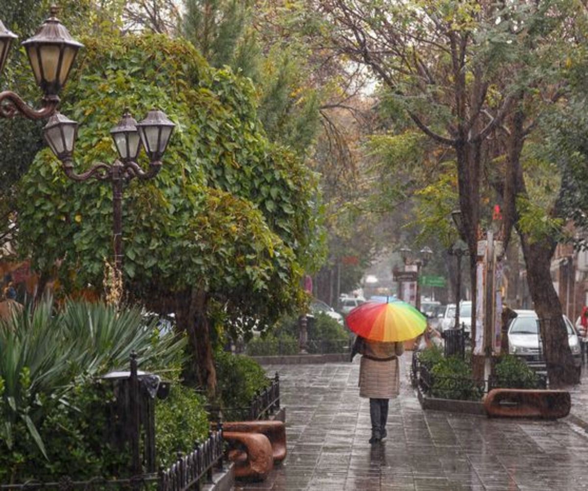 بارش باران همراه با رعد و برق و کاهش دما در شمال و جنوب کشور