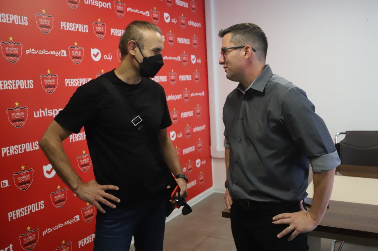 دستیار برزیلی یحیی وارد باشگاه پرسپولیس شد + عکس