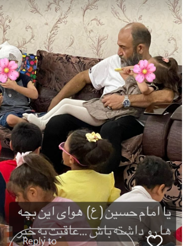 آغوش امن و پدرانه مهران غفوریان برای کودکان