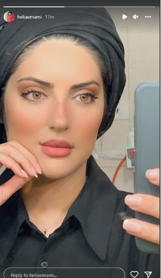میکاپ اروپایی و ترند هلیا امامی میکاپ اروپایی و ترند هلیا امامی