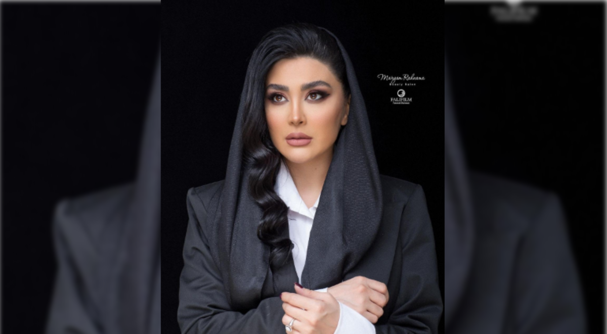 سلفی خنده دار مریم معصومی با فیلتر