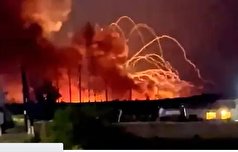 انفجار و آتش سوزی در نزدیکی اهداف نظامی روسیه در کریمه